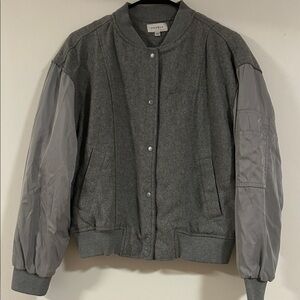 PacSun Heather Gray Knit Jacket